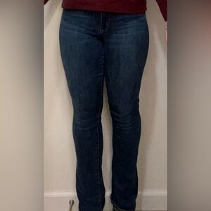 American Eagle Outfitters Dark Blue Skinny Bootcut Jeans